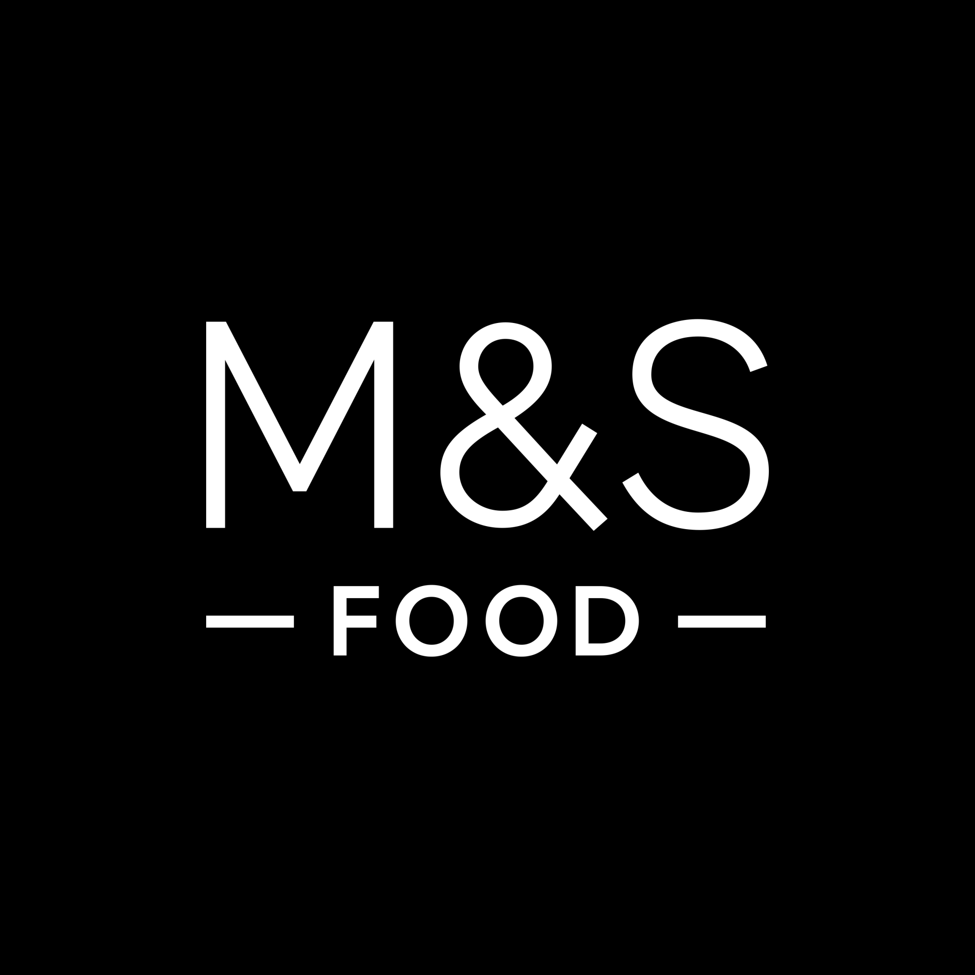 M和s的食品标志